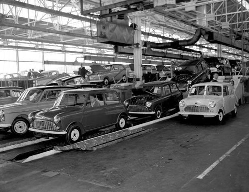 The austin seven morris - the,