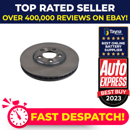 Brake discs pair vented - 2x,