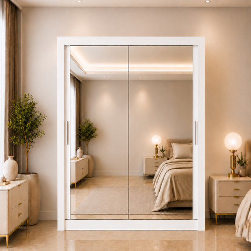 Maple full mirror - mirror, sliding
