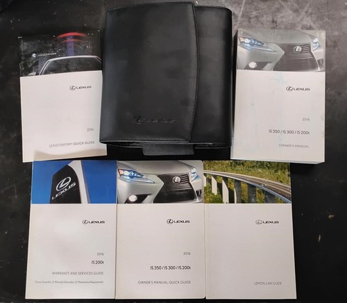 Is200t 2016 owners manual - ,