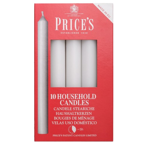 Candles white household - household, taper