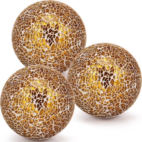 3pcs gold decorative - 3pcs, for