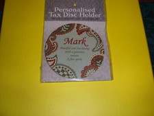 Tax disc holder - tax,