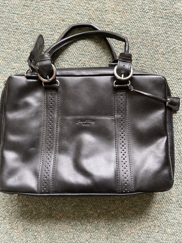 Ladies leather briefcase bag - leather,