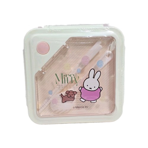Miffy pink bento lunch box - miffy,