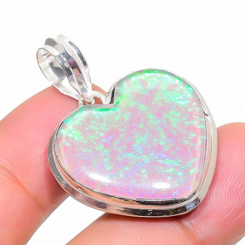Australian triplet opal heart - australian,