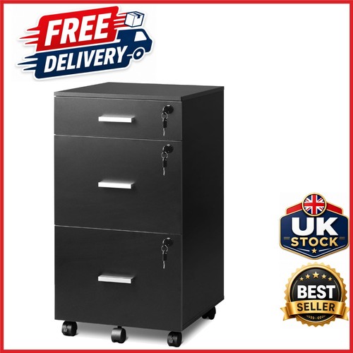 Carbon black drawer filing - carbon, 3-drawer