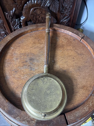 Victorian miniature brass bed - miniature,