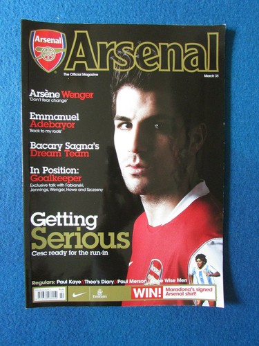 Arsenal official magazine - arsenal,