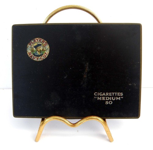 Two old cigarette tins - two,