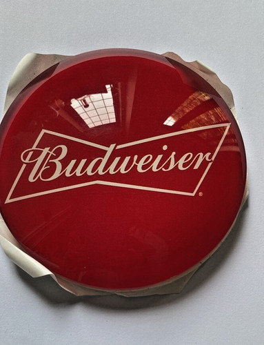 Budweiser round fisheye badge - budweiser,
