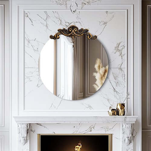 Large round wall - wall, mirror