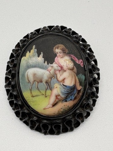 Antique victorian vulcanite - victorian,