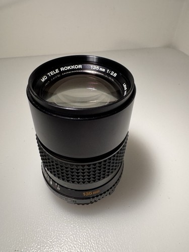 Minolta rokkor 135mm 8 - md, f2.8