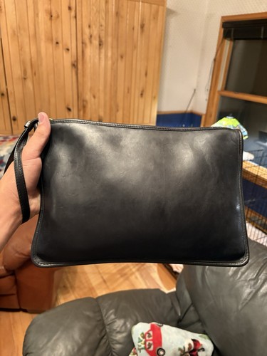 Vintage coach black leather - vintage,