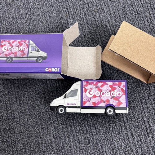 Ocado corgi mercedes van percy - corgi,