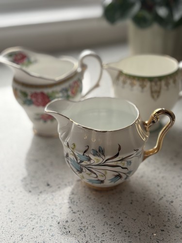 Vintage china milk - vintage, jugs
