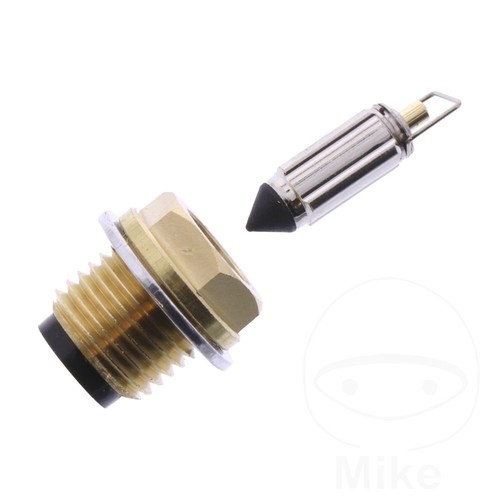 Float needle assembly with - needle,