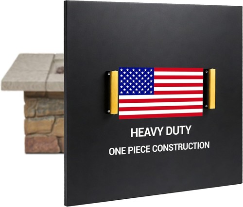 Febtech square fire pit - 28",