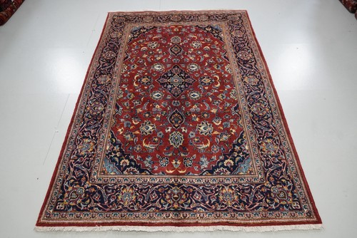 Vintage handmade wool oriental - vintage,
