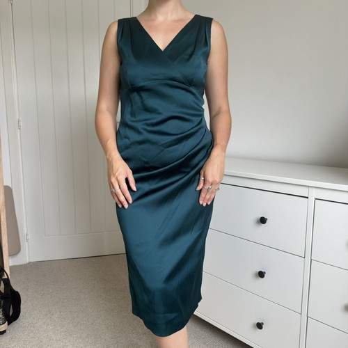 Dress teal autograph size - m&s,