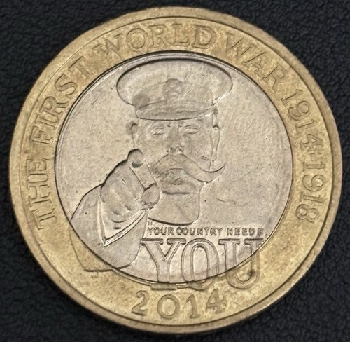 2014 two pounds - uk,