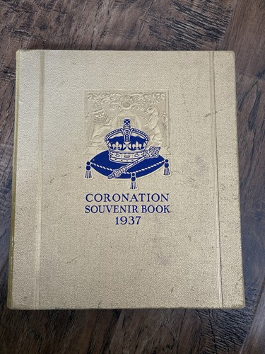 1937 coronation souvenir book - 1937,
