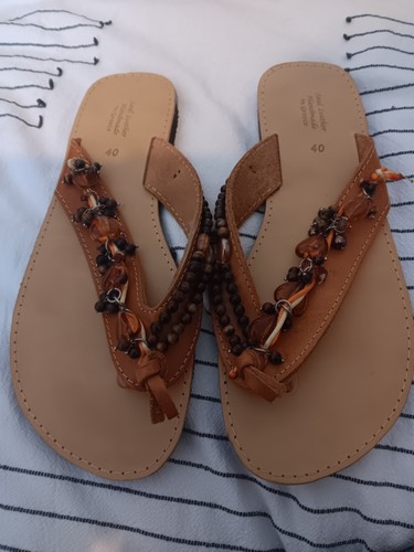 Lovely real leather - leather, toe