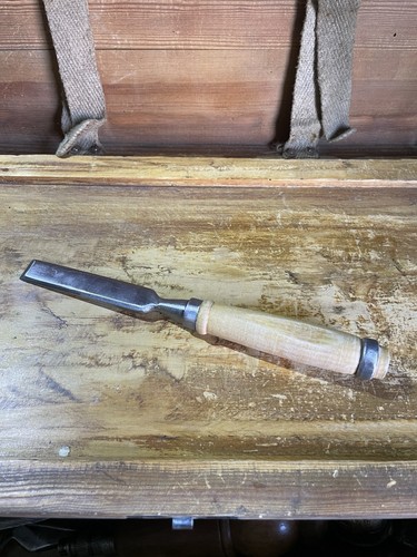 Vintage woodworking chisel - , in