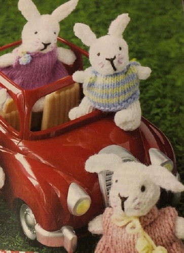 T026 knitting pattern bunny - t026,