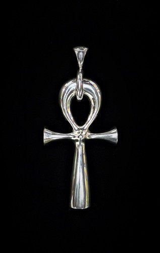 Silver pendant ankh - silver,