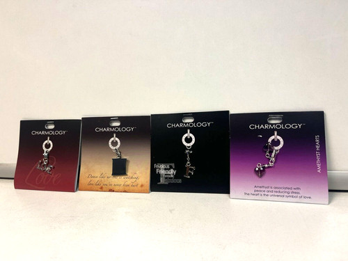 Assorted charmology charms - charms, x4