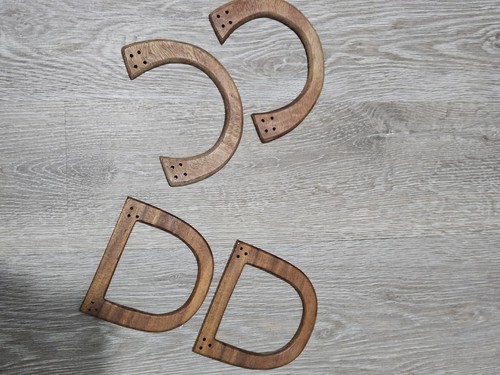 Pairs wooden handles - wooden,