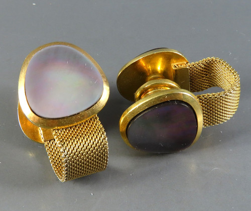 Vintage swank cufflinks gold - vintage,