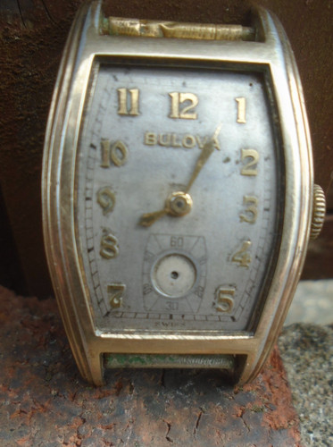 Vintage bulova curved tank - vintage, curved,tank