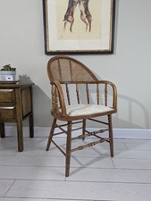 Barrel cane seated - seated, armchair