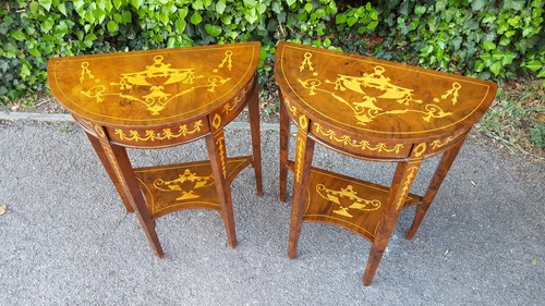 Matching pair walnut - walnut, single