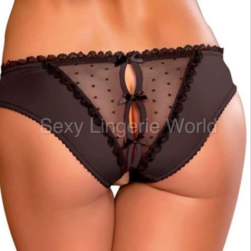 Womens sexy knickers open - knickers,