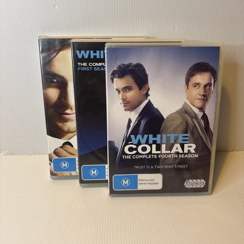White collar dvd series - white,