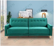 Velvet seater sofa bed clic - seater,