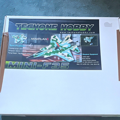 Techone hobby mini f35 rc - techone,