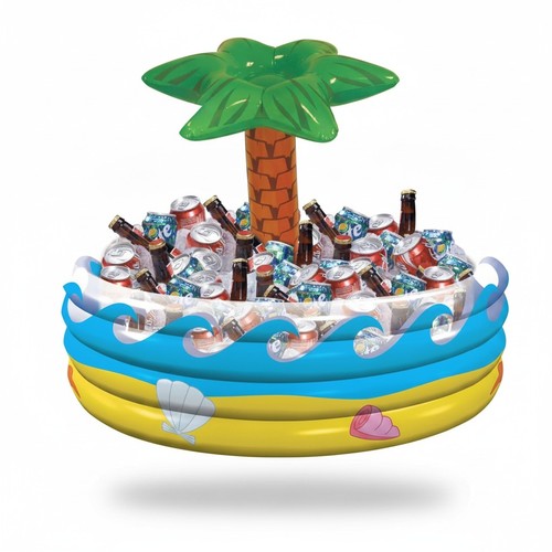 Inflatable drink cooler palm - drink,