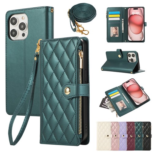 Zip wallet case leather flip - zip,