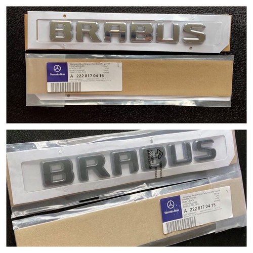 Brabus rear badge emblem decal - emblem,