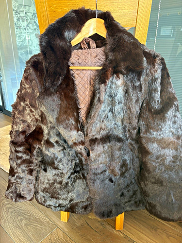Vintage genuine fur coat - genuine,