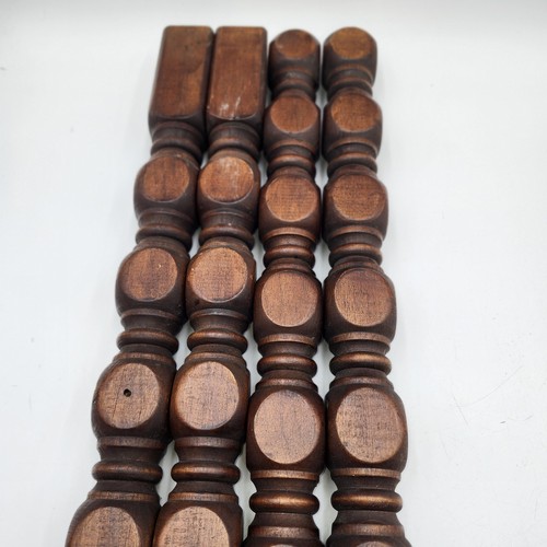 Vintage brown spindle - , table