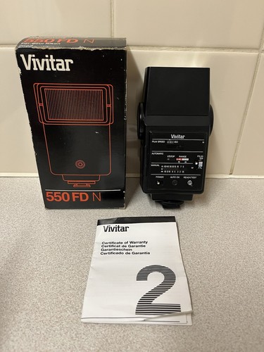 Vivitar 550 auto - vivitar, fd