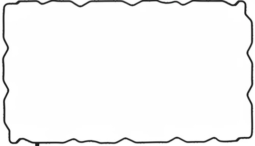 Oil pan gasket - , rubber