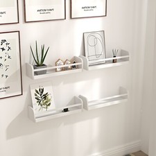 Set floating shelves wood - set,