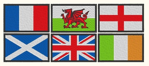 Embroidery flag identifier - embroidery,